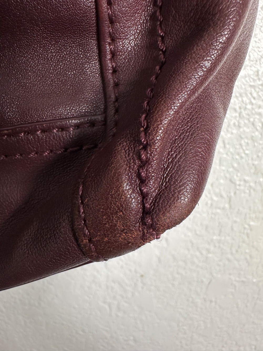 Frye Leather Lena Hobo Bag with shoulder Strap~ READ Description - Picture 10 of 14